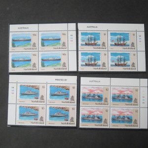 Norfolk Island 1990 Sc 479-90 BLK(4) set MNH