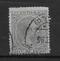 PUERTO RICO STAMP, VFU #JULIO NN8