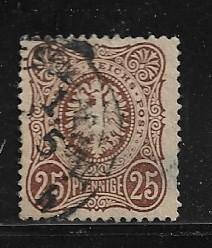 Germ. Sc # 33 / Mi. 35a used L23