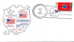 US SPECIAL EVENT CANCEL SALUTE TO THE US BICENTENNIAL AT NASHVILLE TENN 1976