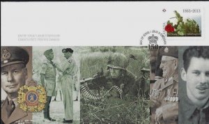 Canada scott 2684 HASTINGS & PRINCE EDWARD REGIMENT FDC 2013