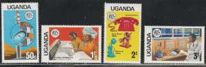 Uganda #147-150 MNH Full Set of 4