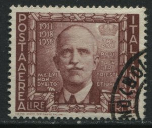 Italy 1938 Empire Proclamation Airmail 3 lire used