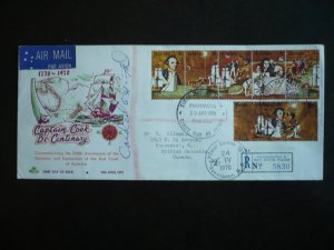 Postal History - Australia - Scott# 477-482 - FDC Set of 6 Stamps