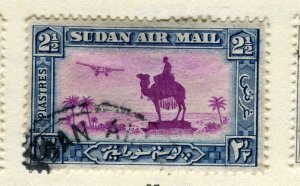 BRITISH E. AFRICA PROTECTORATE; 1931 Camel + Plane issue used 2.5Pi. value