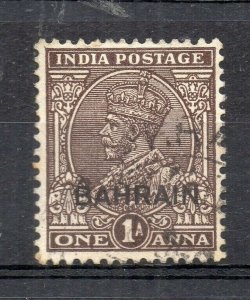 Bahrain 1933 Early Issue Fine Used 1a. Optd NW-167086