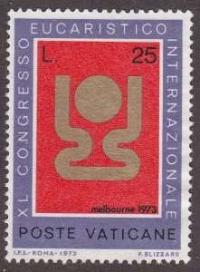 Vatican City 531 Eucharistic Congress 1972