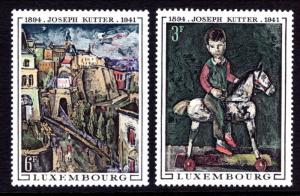 Luxembourg 477-478 Paintings MNH VF