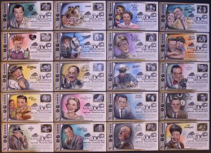 #4414 Early TV Memories Bevil FDC Set