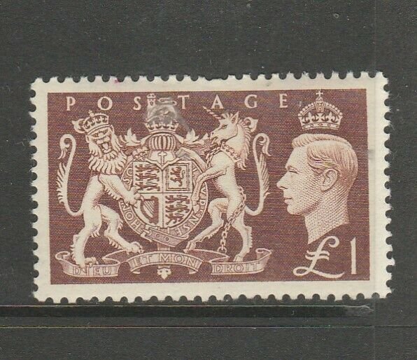 GB GV1 1951 Festival £1 MM SG 512