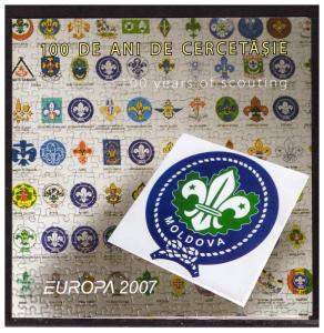 MOLDOVA 2007  Europa Scouting Booklet MNH