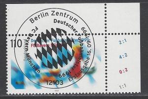 Germany Bund Scott # 2054, used, first day cancelled