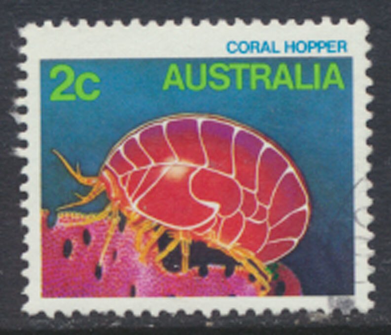 Australia  Sc# 902 Used Coral Hopper see details & scan                      