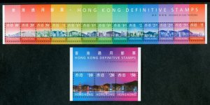 Hong Kong  Scott 775a,778a Mint NH