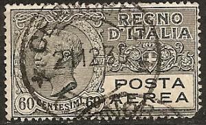 ITALY C  4 USED 1926 60c King Emmanuel Airmail