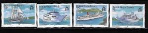 British Virgin islands 1986 Cruise ships MNH