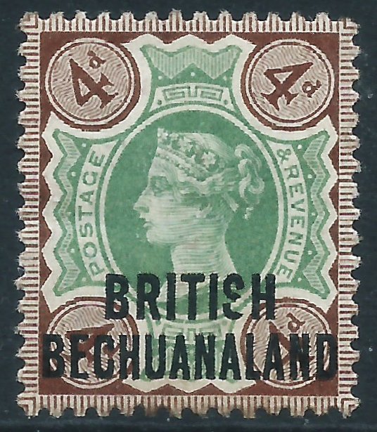 Bechuanaland, Sc #35, 4d MH