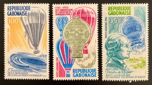 Gabon C258-60 / 1983 Balloons Stamps / Complete Set / MNH