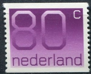 Netherlands Sc#788 MNH, 80c red lil, Numeral Type 'Crouwel' - Coil (1991)