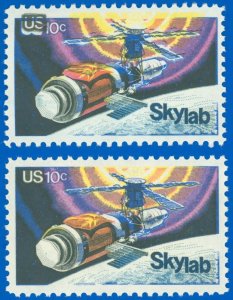 Scott #1529 Skylab With Black Color US Shift, Includes & Shown w Normal! (SK)