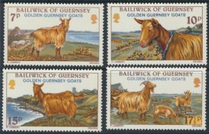 Guernsey SG 217-220  SC# 209-212 MLH Guernsey Goats  see details