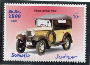 Somalia 1999 CAR NISSAN DATSUN 1932 1 value Perforated Mint (NH)