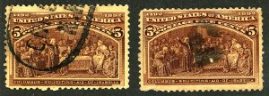 U.S. #234 USED SET