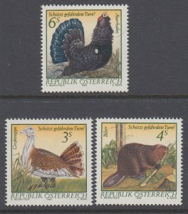 Austria 1221-1223 MNH VF