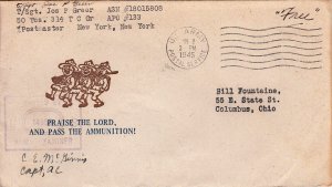 United States A.P.O.'s Soldier's Free Mail 1945 U.S. Army, Postal Service [A....