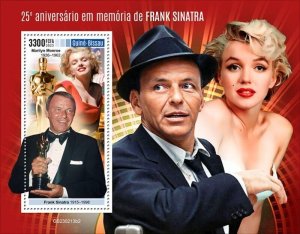 Guinea-Bissau - 2023 Singer Frank Sinatra - Stamp Souvenir Sheet - GB230213b2