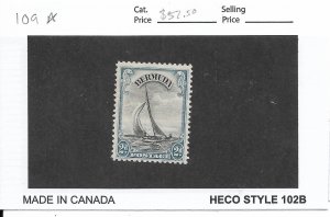 Bermuda: Sc # 109, MH (55254)