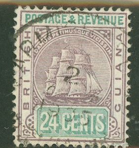 British Guiana #166a Used Single