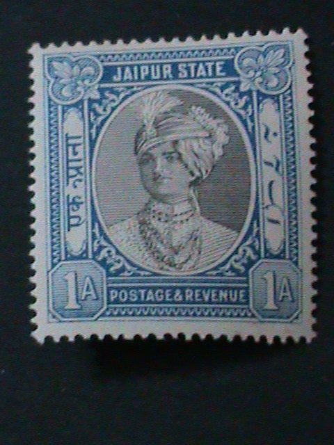 ​INDIA-JAIPUR-1932 -SC#37  RAJA MAN SINGH MH  -VF-LAST ONE-92 YEARS OLD