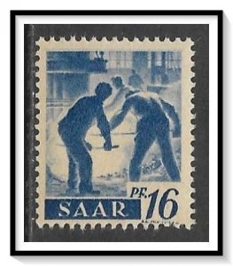 Saar #161 Steel Workers MNH
