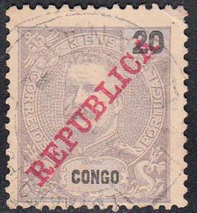  Portugese Congo #64 Used