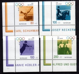 Germany 1996 Olympic Games Complete Mint MNH Set SC B797-B800