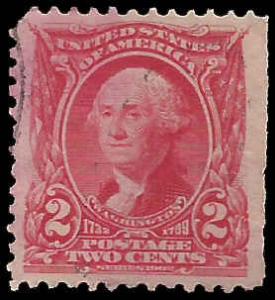 # 301 Carmine Used George Washington