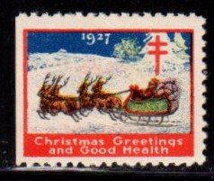 #WX39 Christmas Seal 1927 - MNH