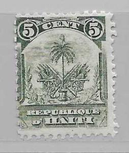 Haiti 49 5c Arms single MLH