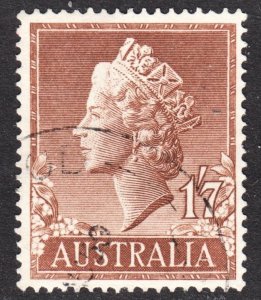 Australia Scott 301 unwtmk VF used.