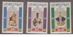Grenada Scott #873-874-875 Stamps - Mint NH Set
