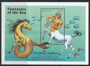 Sierra Leone 1967 MNH 1996 Poseidons Soldiers (ak3137)