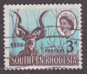 Southern Rhodesia 98 Wild Kudu 1964