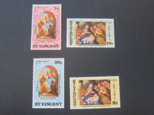 St Vincent 1971 Sc 320-23 set MNH