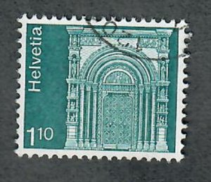 Switzerland #570 used single