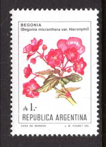 Argentina 1524 Flower MNH VF