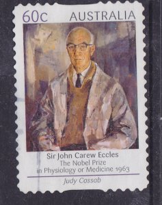 Australia 2012- Nobel Prize Winners Sir J Eccles 60c used