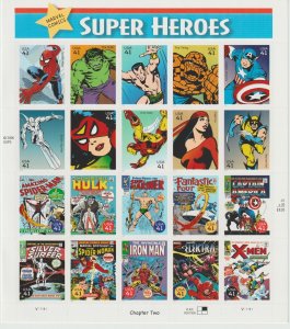 U.S.  Scott# 4159 2007 DC Comics SuperHeroes MNH S/S #2