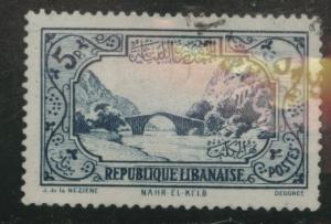 LEBANON Scott 155 used 1940 stamp 