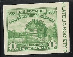 730a 1c Imperf MNGAI VF